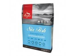 Imagen del producto Orijen pienso gato six pescado  5,4 kg