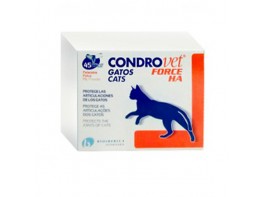 Imagen del producto Bioiberica Condrovet force ha gato 45 cápsulas